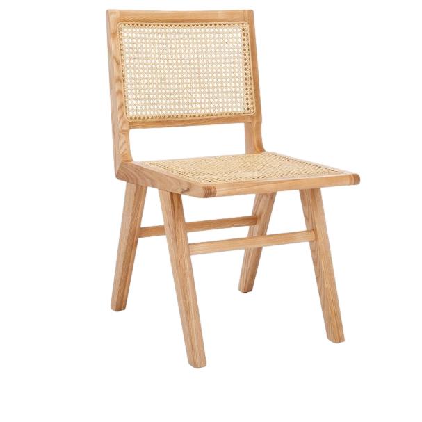 Set of 4 Hattie Rattan Dining Chairs