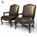 MARGE CARSON LOUIS XV STYLE CHAIRS (PAIR)