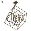UTTERMOST EUCLID GEOMETRIC CHANDELIER