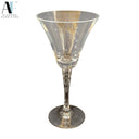 MIKASA CRYSTAL WINE GLASSES  (SET OF 4)