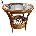 WICKER LIVING SET