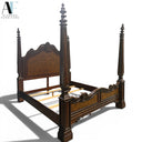 HOOKER SEVEN SEAS KING POSTER BED
