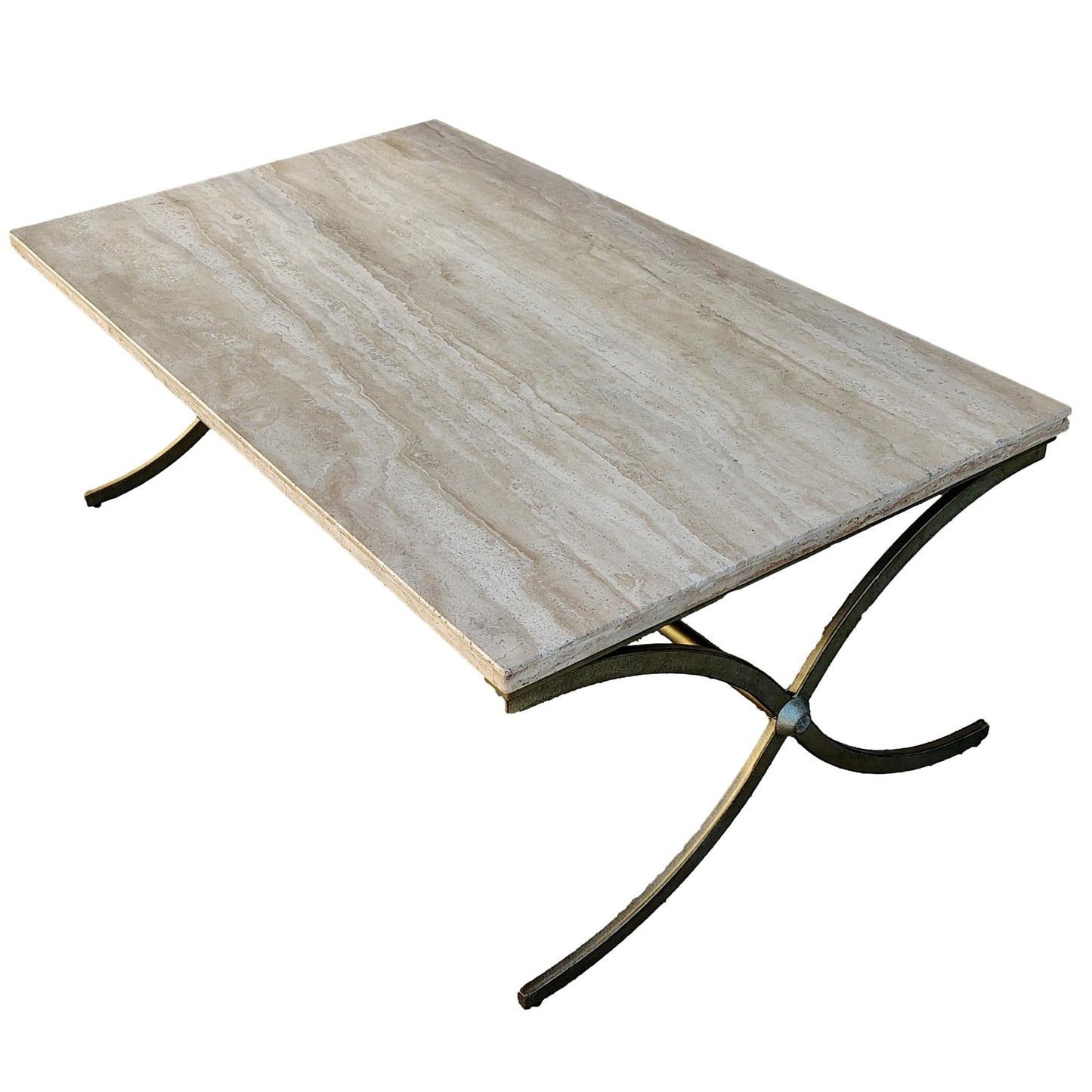 Faux Stone Top Coffee Table