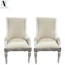 DINING TABLE W/2 ARM CHAIRS 4 SIDE CHAIRS
