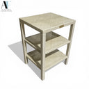WICKER ACCENT TABLE