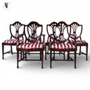 DUNCAN  PHYFE  DINING TABLE W/ 6 CHAIRS