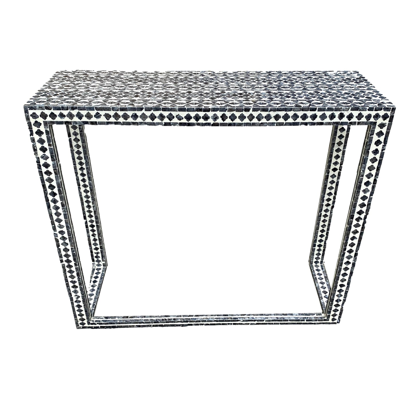 Sofa Table with Shell Inlay