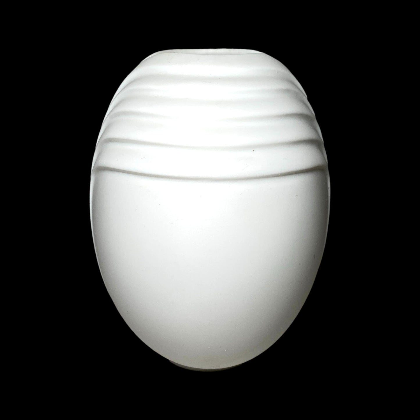 Small Matte White Vase