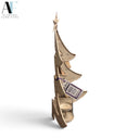 3-D TREE CANDLE HOLDER