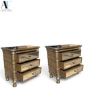 CATERINA HOOKER NIGHTSTANDS (PAIR)