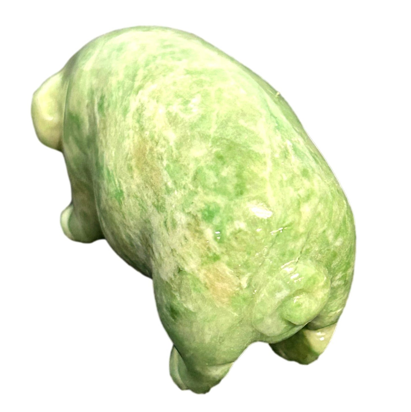 Jade Pig Figurine