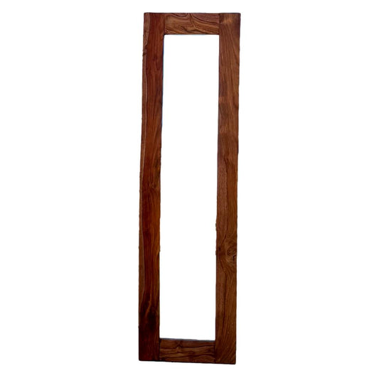 Wood Frame Standing Mirror