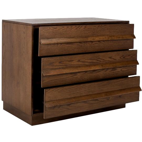 Deirdra 3 Drawer Wood Chest