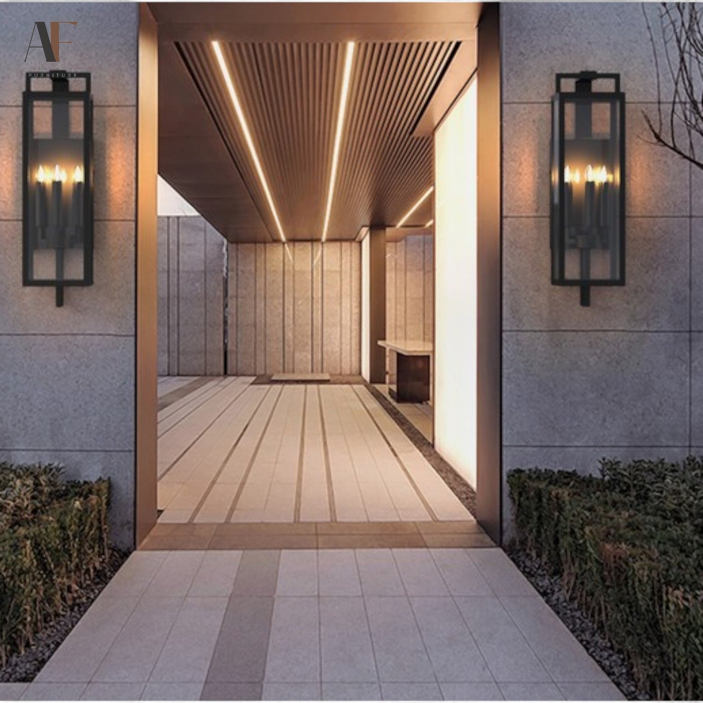 BECKMAN WALL SCONCES (PAIR)