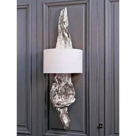 Pair of Driftwood Wall Sconces