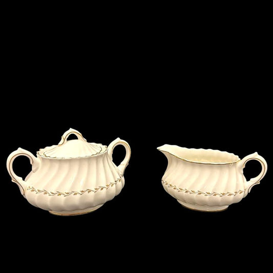 Royal Doulton Adrian Cream And Sugar Set