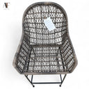 WICKER BARSTOOLS (SET OF 4)