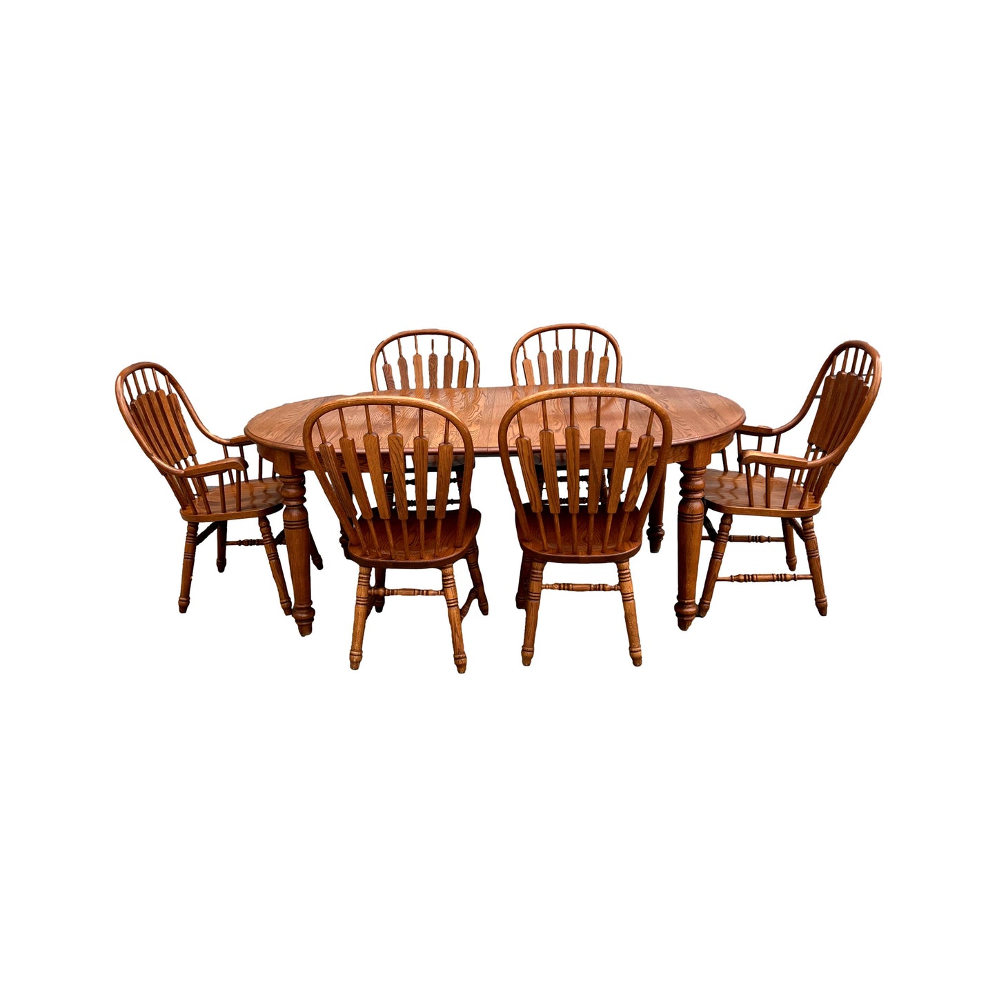 Oak Table w/ 6 Chairs