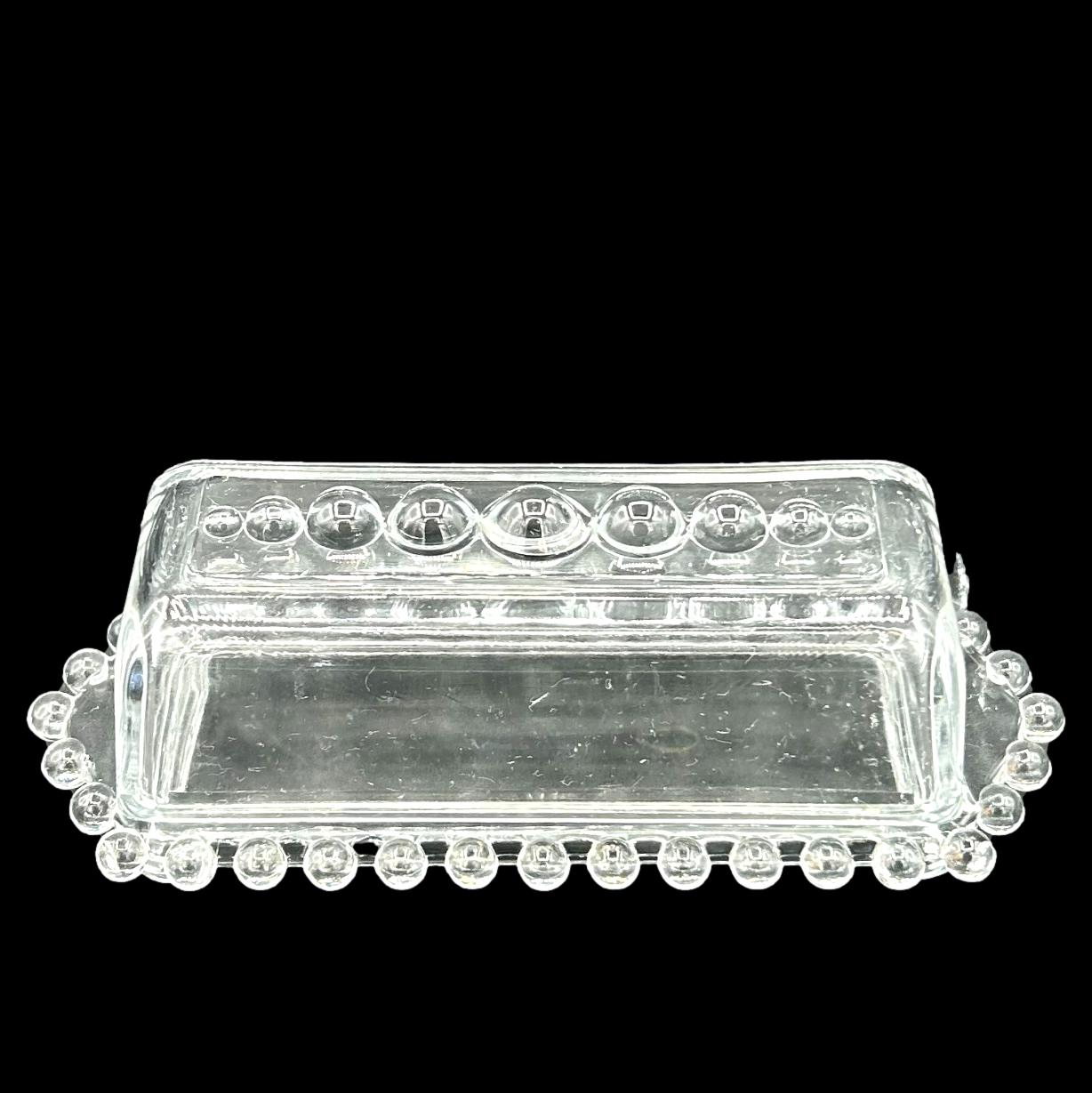 Imperial Glass-Ohio Covered Butter Dish