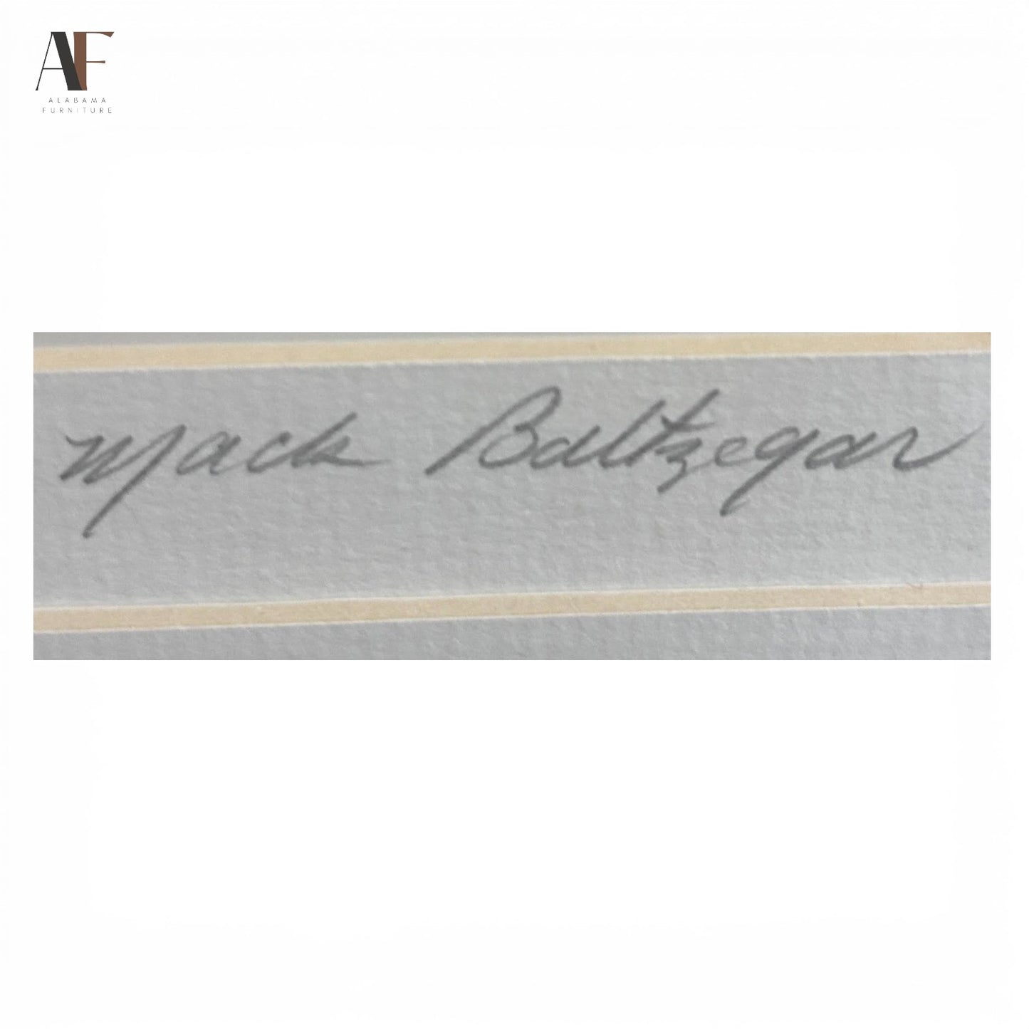 BALTEEGAR "PICKIN PARLOR" SIGNED WATERCOLOR