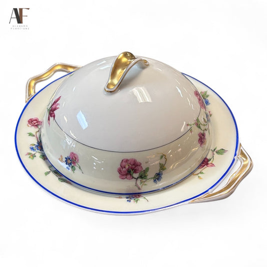 HAVILAND COVERED BUTTER DISH