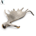 ALUMINUM ANTLER BOWL