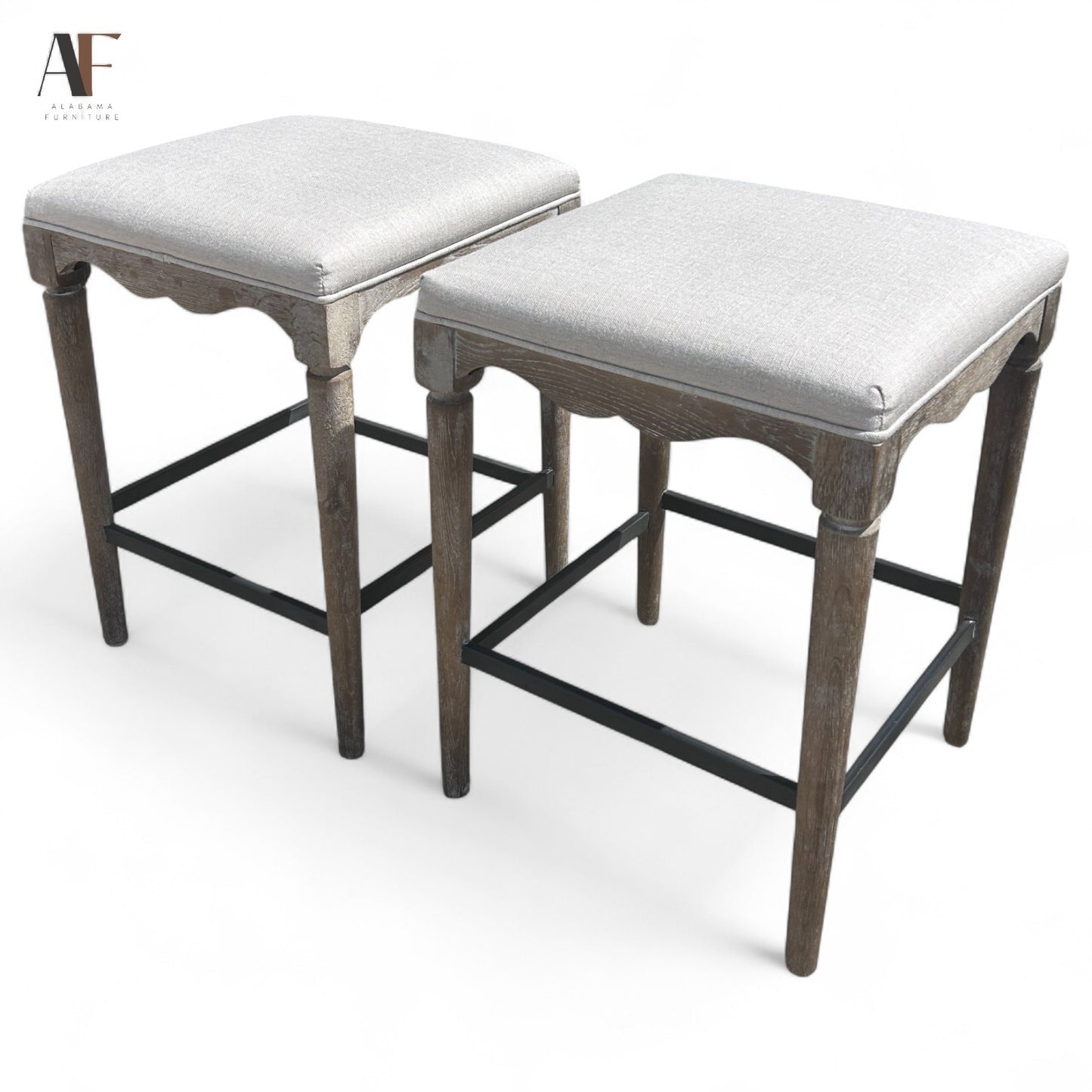 COUNTER STOOLS (PAIR)