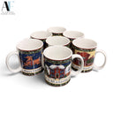 CHRISTMAS COFFEE MUGS (SET OF 7)