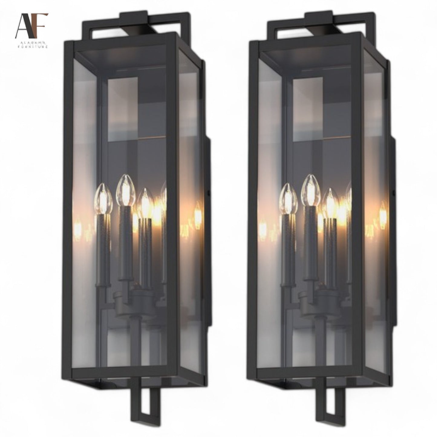 BECKMAN WALL SCONCES (PAIR)