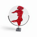 DECORATIVE PLATE ON STAND