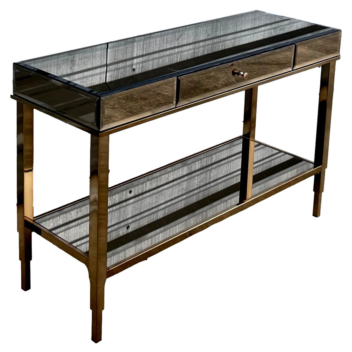 Mirrored Sofa Table