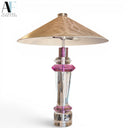 VAN TEAL ACRYLIC LAMP