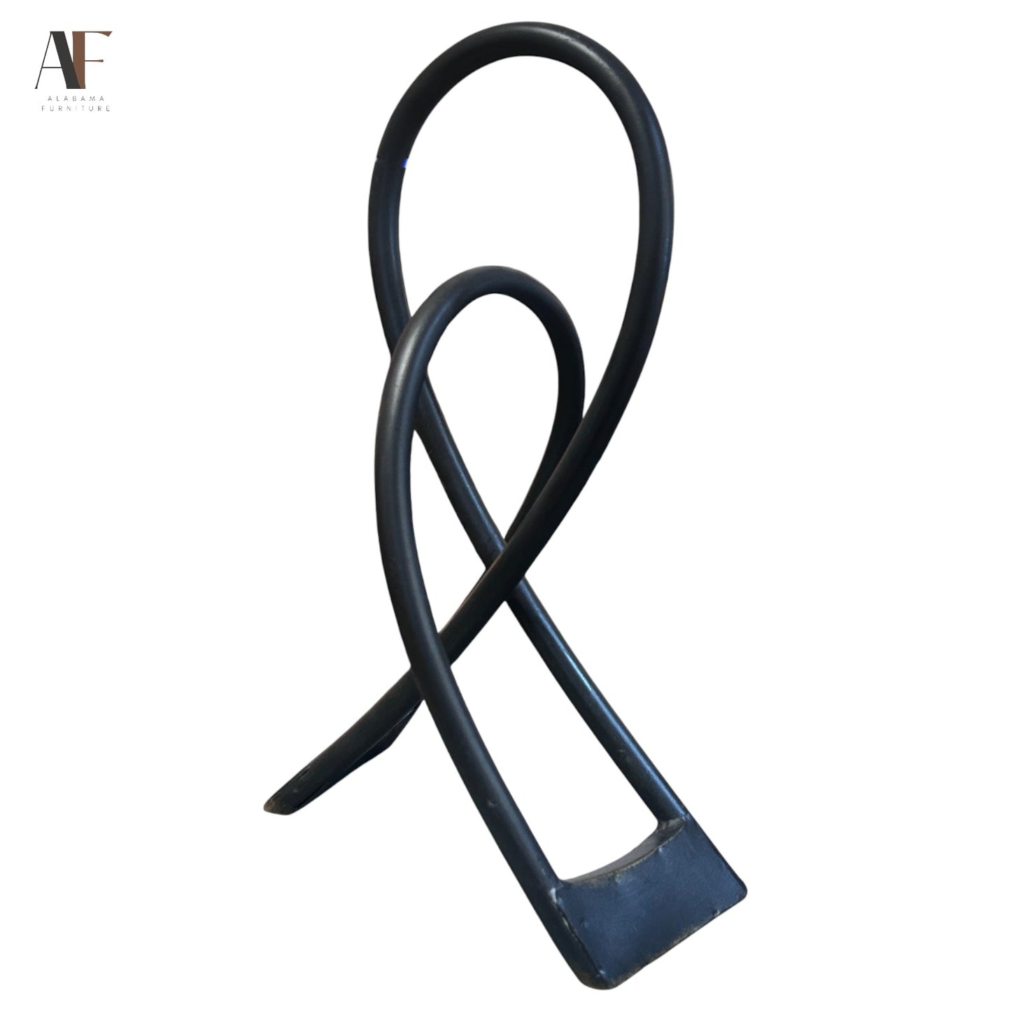 ABSTRACT IRON TABLE SCULPTURE