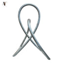 ABSTRACT IRON TABLE SCULPTURE