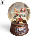 SANTA/ TRAIN SNOW GLOBE