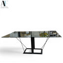 GLASS TOP DINING TABLE