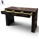 RESTORATION HARDWARE LEATHER DESK