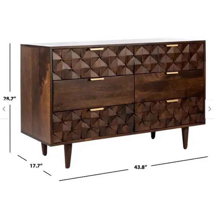 Couture Zinnia 6-Drawer Dresser