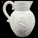 WHITE POTTERY JUG