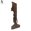 HAND-CARVED WOOD SCULPTURE