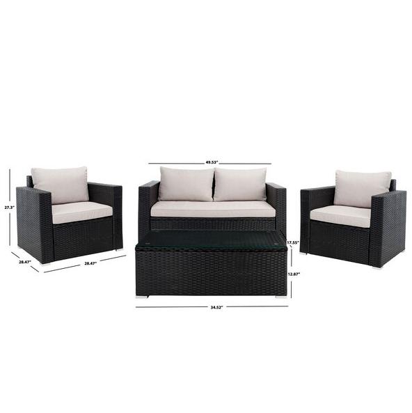 Machie 4 Piece Living Set