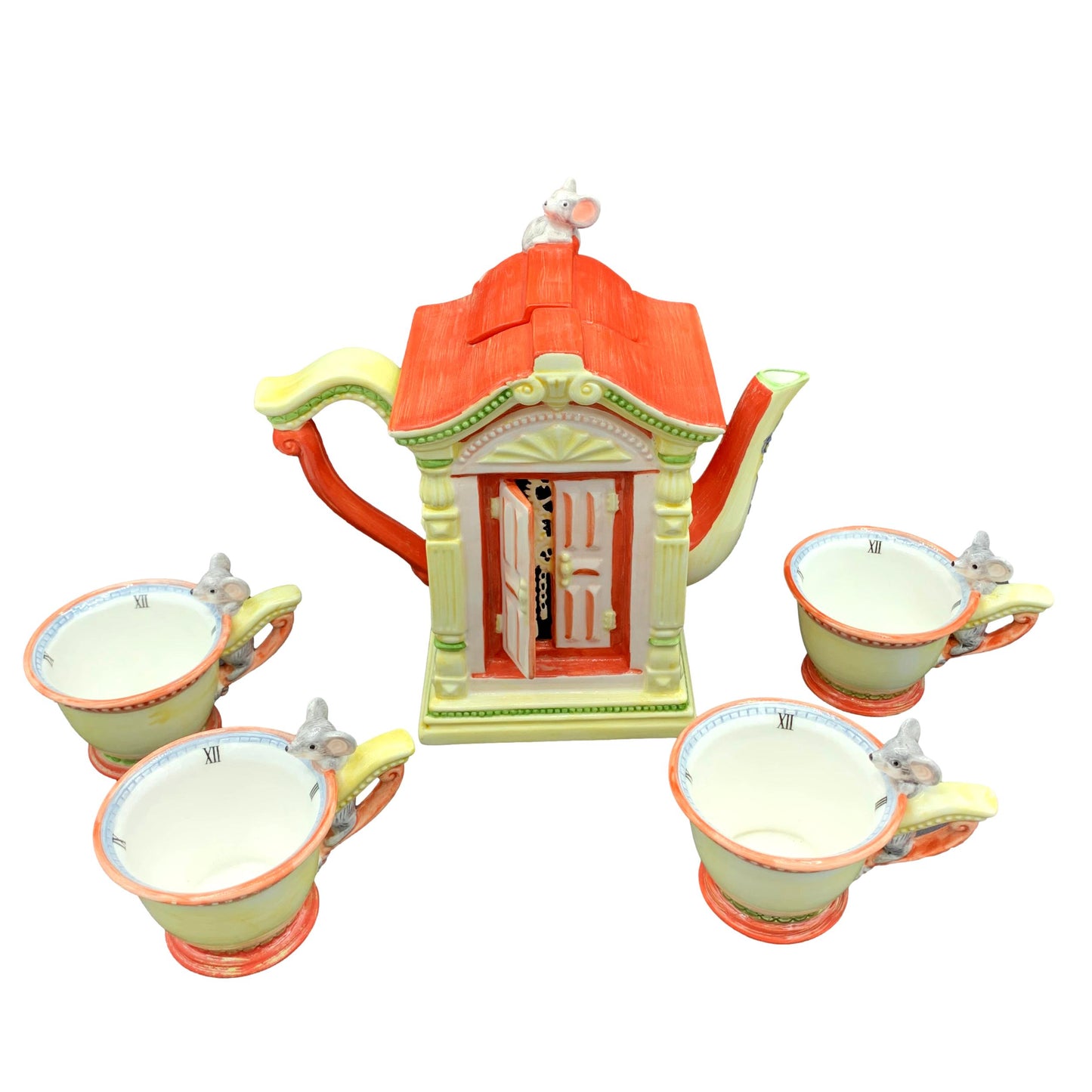 Hickory Dickory Dock Tea Set