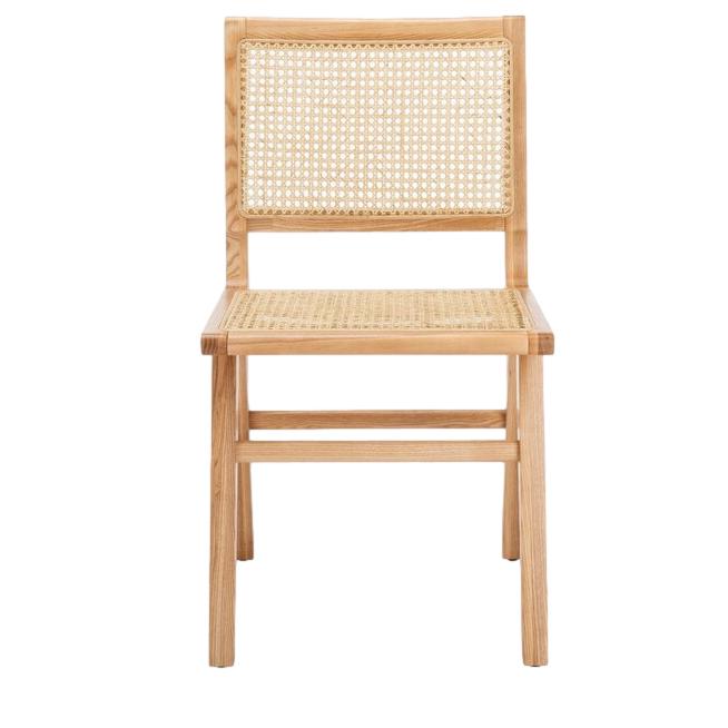 Set of 4 Hattie Rattan Dining Chairs