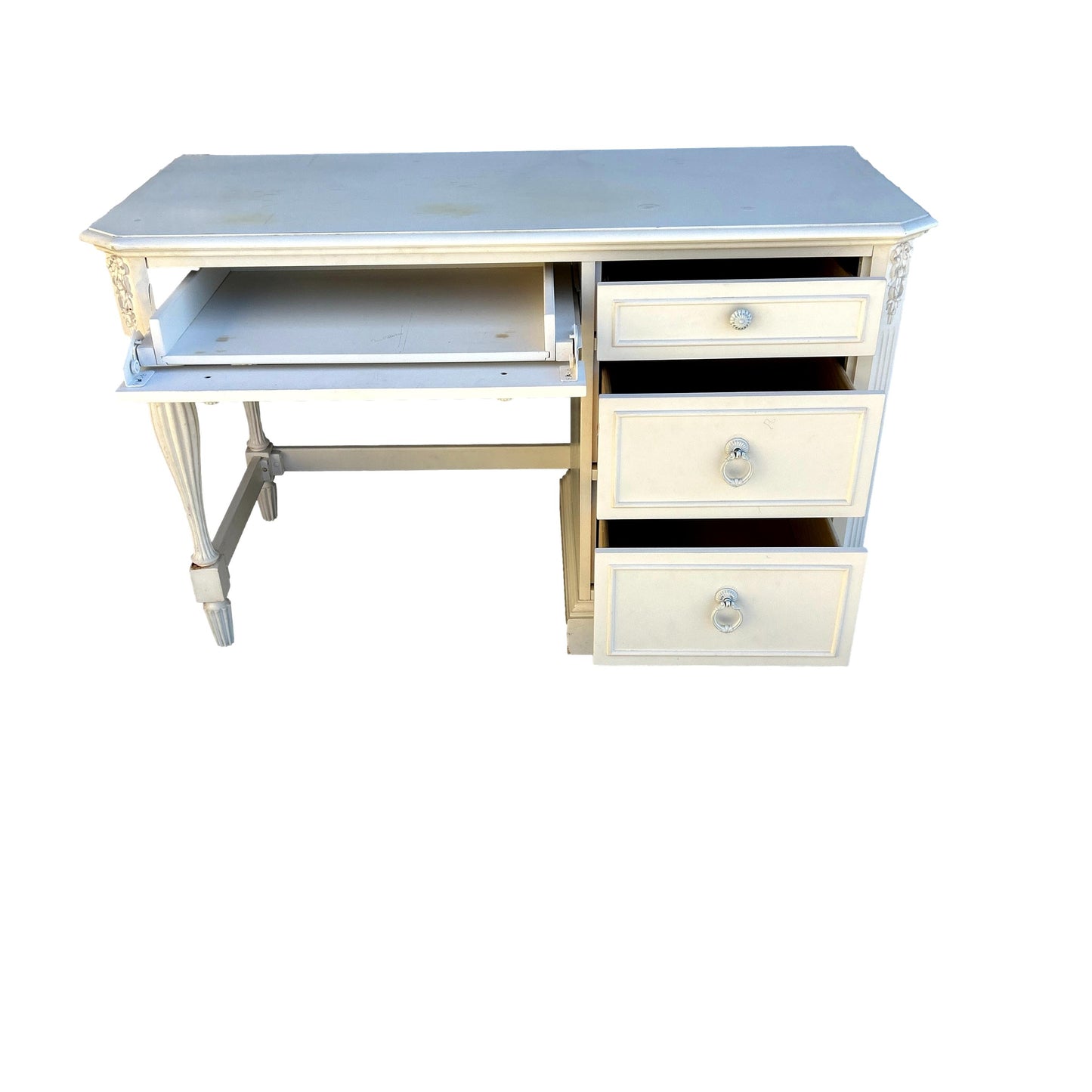 Shabby Chic 4 Drawer Desk