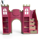 PRINCESS BUNK BED AND DESK