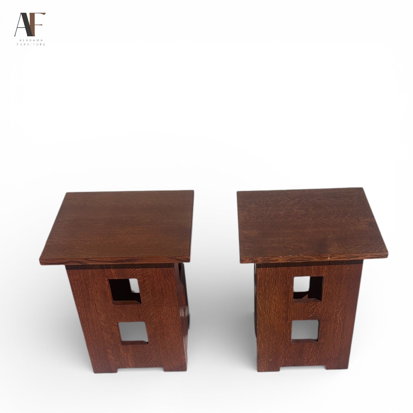 STICKLEY END TABLES (PAIR)