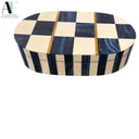 BLUE AND WHITE BOX