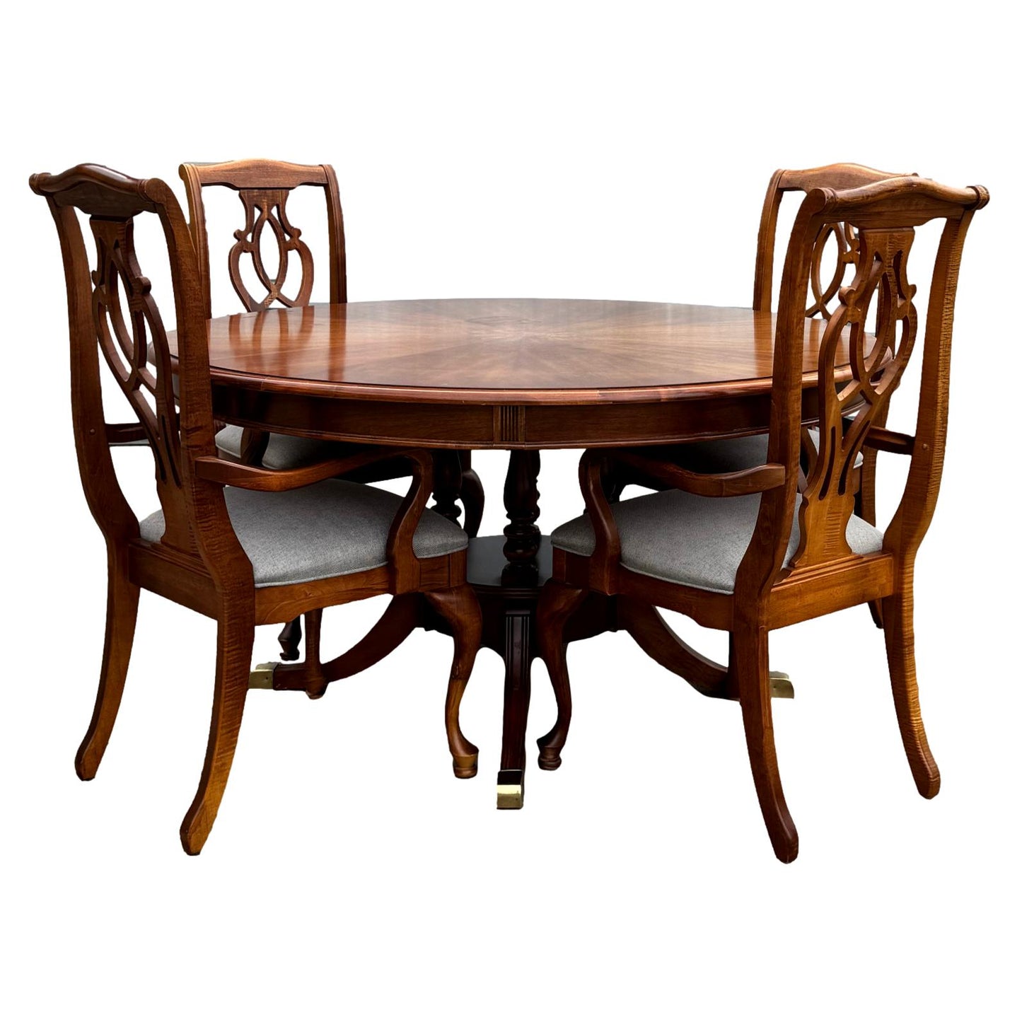 Table w/ 6 Arm Chairs