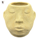 SLEEPING FACE PLANTER