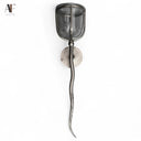 WALL SCONCE (SILVER)
